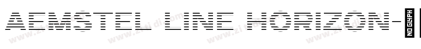 Aemstel Line Horizon字体转换